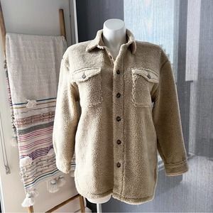Polo Ralph Lauren Tan Sherpa Sherpa Jacket Women’s Medium